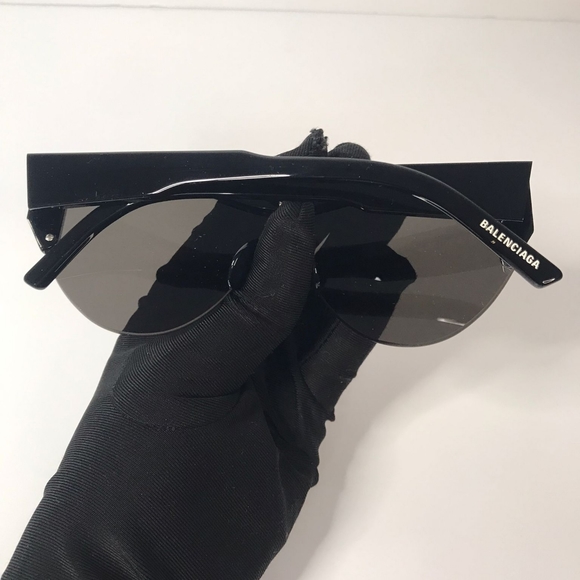 New  - 💯 Original  BALENCIAGA61MM Shield Sunglasses - Picture 11 of 11